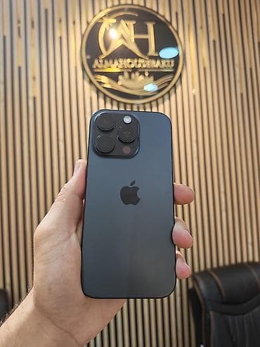 philips xenium 9@9h: IPhone 16 Pro, 128 GB, Black Titanium, Zəmanət, Simsiz şarj, Face ID — 1