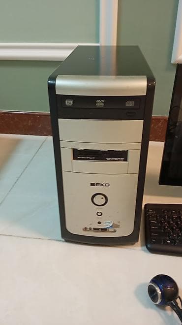 Настольные ПК и комплектующие: Masaüstü kompüter komplekti

Brend: BEKO (sistem bloku və monitor) — 3