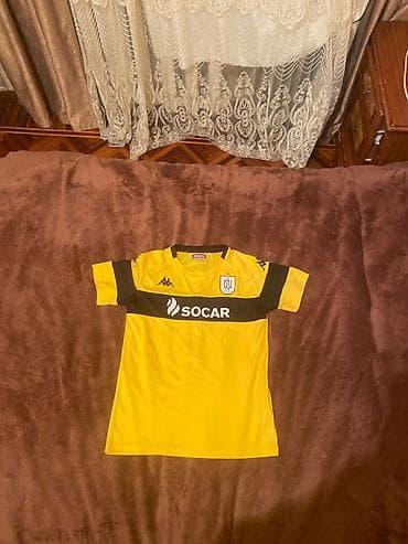 Futbolkalar: Kappa istehsalı futbol köynəyi – Neftçi PFK üçün sarı-qara dizayn — 3