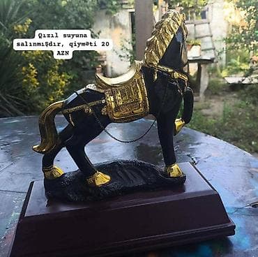 statuetka heykel: Fiqur, rəng - Qəhvəyi — 3