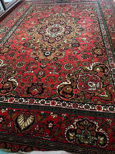 ковёр: Xalça – klassik oriental naxışlı, qırmızı fonlu - Tip: Döşəmə xalçası — 3