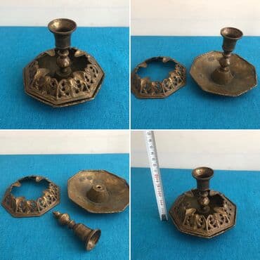 antik şamdan: Antik Latun samdanlar sovet dovrune aid 2 ci sekil. 40 manat 3 ve 4 — 4