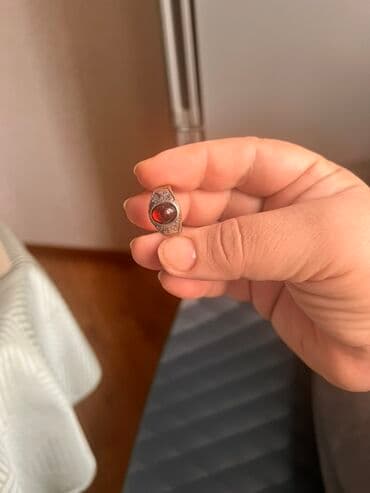 tək qaş uzuk: Üzük, Gümüş — 6