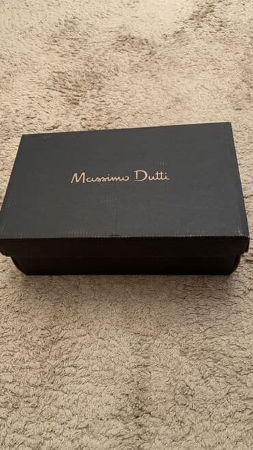 Basanoşka və səndəllər: Massimo Dutti, Ölçü: 37, rəng - Qara, Yeni — 7