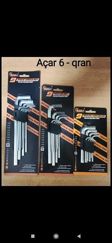 ekskavator satlir: Yeni Açar dəsti — 1