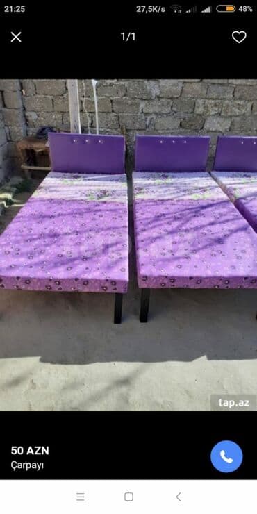 Çarpayılar
Taza hazırı var
Çatdırılma var