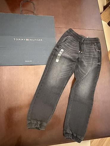 tetris qiymeti: Tommy Hilfiger uşaq cins şalvarı - Model: Pull-On jogger tipli cins - — 1