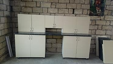 Mətbəx mebeli dəsti. Olcu 2.25 Tezedir. Unvan Xirdalan