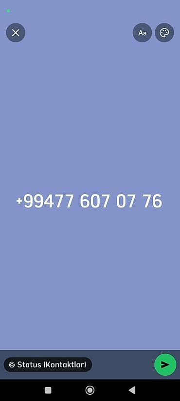 airpods aliram: Xüsusi mobil nömrə – 077 607 07 76 Alan Şəxsin adına keçiriləcək. - — 2