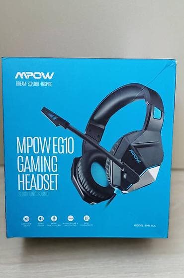 Mpow qulaqlığı gamerlar üçün idealdır. Yenidir və qutusu açılmayıb
