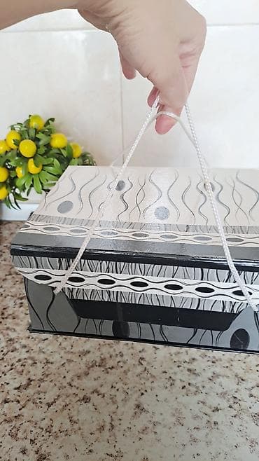 bosqab desti: Çay dəsti, rəng - Ağ, Keramika — 6