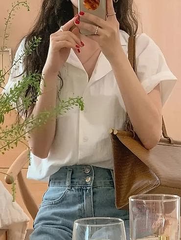 Plaşlar: 100% pambıq. Çox gözəl materialı var. Nazik, sərin. Pencək-köynək — 4