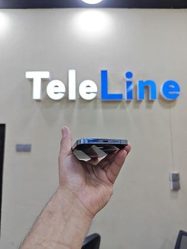 iphone qutusu: IPhone 13 Pro Max, 128 GB, Sierra Blue, Zəmanət, Simsiz şarj, Face ID — 5