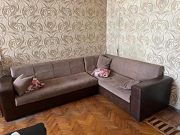 ber ber: L‑şəkilli yumşaq künc divan - Dizayn: İki hissəli L-forma, sağ künc; — 1