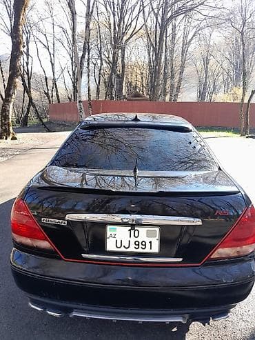 kredit disk: Nissan Sunny sedan – qara rəng, 4 qapı, ön-çəkiş. Xüsusiyyətlər: - — 6