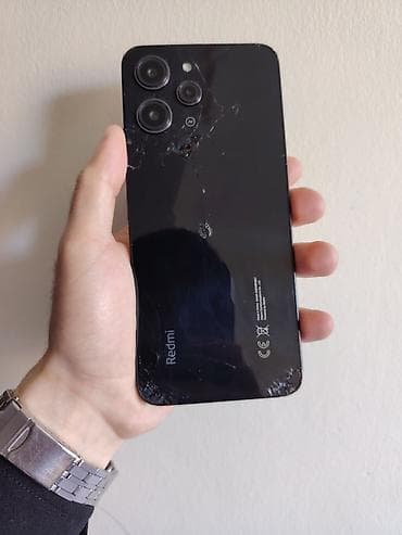 poco x3 ikinci el: Redmi 12, 256 GB, rəng - Qara, Barmaq izi, İki sim kartlı, Face ID — 3