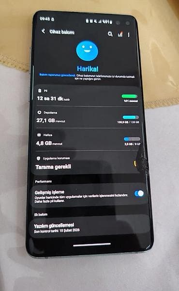 galaxy a20: Samsung Galaxy S10 Plus, 128 GB, rəng - Mavi — 3