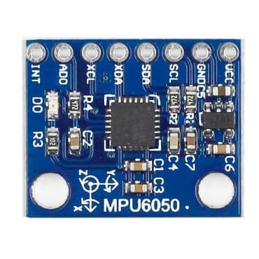 sensor lampa: MPU6050 6‑OXLU IMU MODULU Arduino sensorlar Xüsusiyyətlər: - 3 oxlu — 4