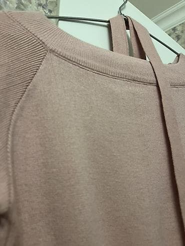 dest geyimler instagram: Təsviri: - Trikotaj -çəhrayı rəngdə qadın paltarı - Rahat, yumşaq — 2