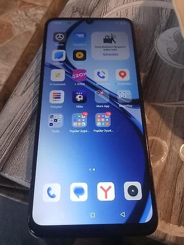 adore utu feni: Realme Note 60, 128 GB, rəng - Qara, Sensor — 3