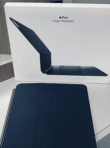 Apple iPad pro 13 m4 m5 Magic Keyboard (qara) – iPad üçün maqnitli — 6