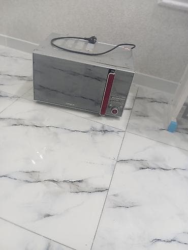 Mikrodalğalı soba Eurolux, Ayrıca dayanan, Mikrodalğalar ilə, rəng - Boz