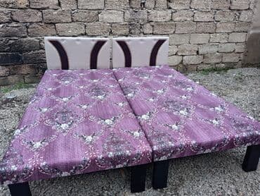 ремонт мебели на дому: Təzə çarpayılar. 1 nəfərlik çarpayılar 60 manat. 2 nəfərlik taxt 110 — 12