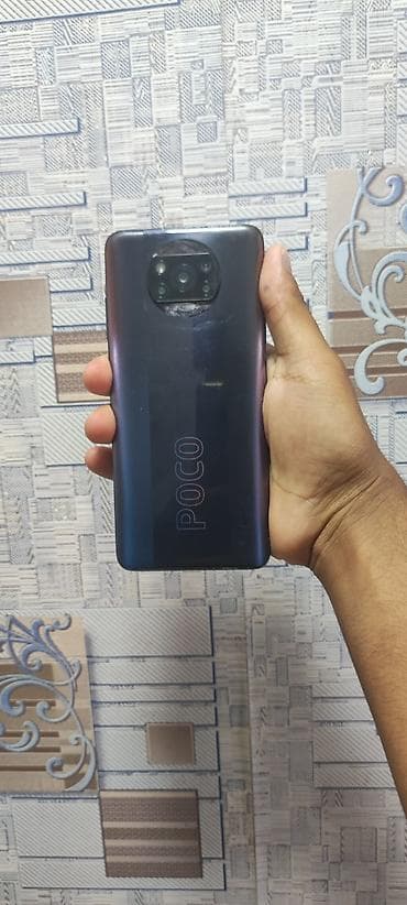 islenmis telfon: Poco X3 Pro, 256 GB, rəng - Qara, Sensor — 5