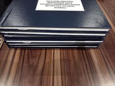 Jurnallar: Məhsul: sətəm tibb ofis uçot qeydiyyat jurnallarının hazırlanması — 1