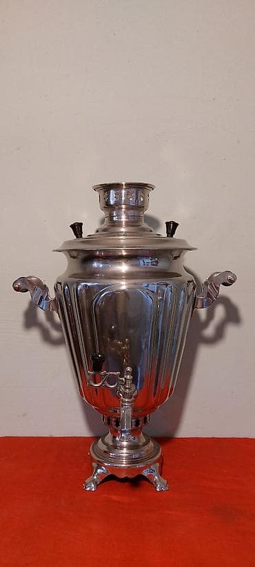 Elektronika: Klassik metal samovar kolleksiyası Məhsul xüsusiyyətləri: - Material — 3