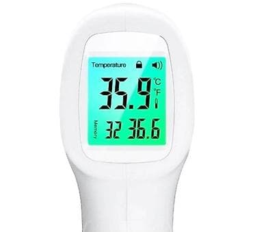 Digər tibbi məhsullar: Kontaktsız infraqırmızı termometr Xüsusiyyətlər: - Bədən və obyekt — 4