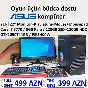 a21 es: Oyun üçün Kompüter "Trendsonic Core i7 3770 GTX1050Ti 4GB 128GB — 1