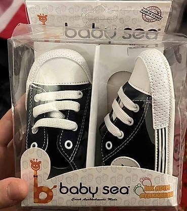 makasin ayaqabı: Rəng - Göy Krossovkalar, Ölçü: 19, Uniseks — 1