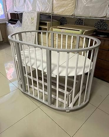 beryoza agaci: Oğlan və qız üçün, Yeni, Beşik, Matras ilə, Yellənmə mexanizm ilə — 1