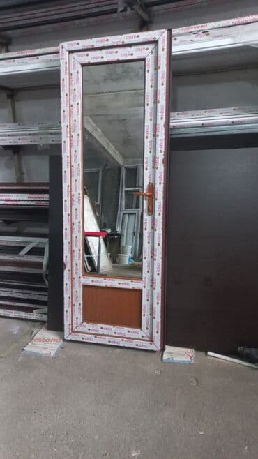 ayna qapi: Новый Пластиковая дверь 80х200 см C замком и рамой, C гарантией, Платная установка, Доставка в районы, Бесплатная доставка, Платная доставка — 4