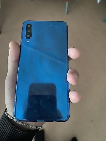 honor 8 qiymeti: Samsung Galaxy A7 2018, rəng - Mavi, Barmaq izi — 2