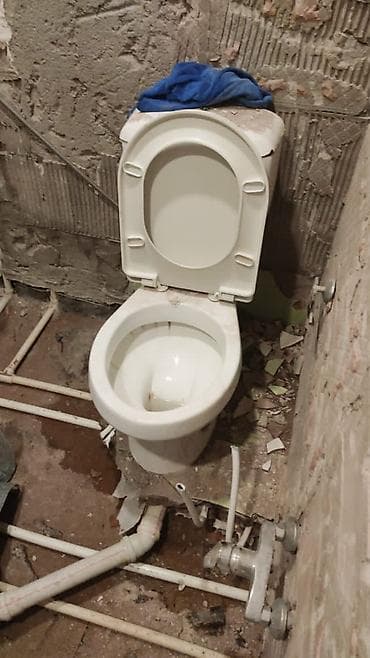 İşlənmiş, Unitaz, Monoblok, Kredit yoxdur, Zəmanətsiz, Ödənişli çatdırılma