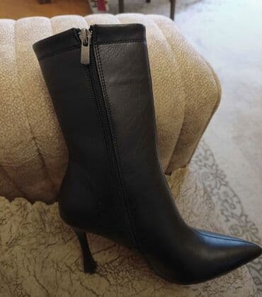 Tuflilər: Ölçü: 37, rəng - Qara, Yeni — 2