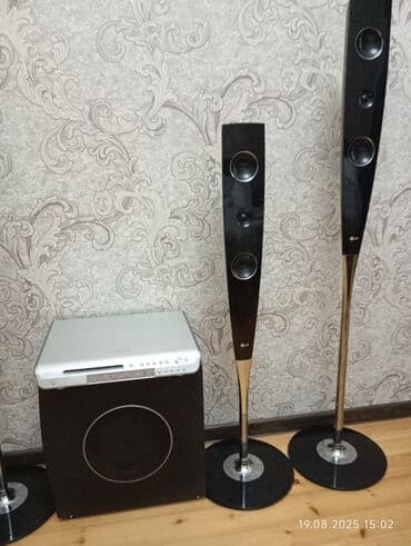 5 1 səs: İşlənmiş LG Kolonka, Növ - Ev kinoteatrı üçün, rəng - Qara — 8