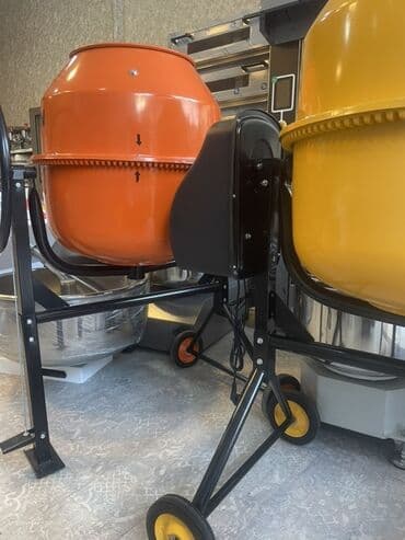 купить бетономешалку бу: 200 LT 850 azn (0/ faz) 400 LT 3200 azn (3faz). Fərqli rənglərdə — 7