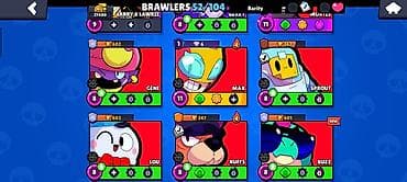 stranger things max: Brawl Stars hesabı – inkişaf etmiş profil - Kupa: 27 400 (Trophy Road — 5