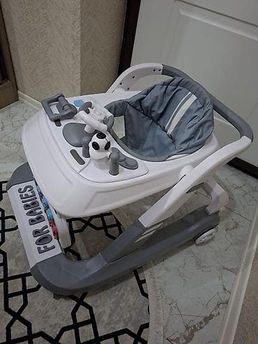 Uşaq üçün çoxfunksiyalı gəzdirici (walker) - 2-si 1-də: oturacaqlı — 3