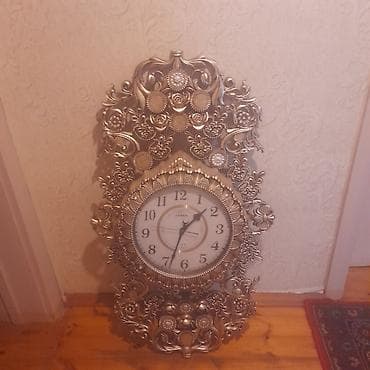 zal dekorlari: Divar saatları, Saniyə əqrəbi — 1