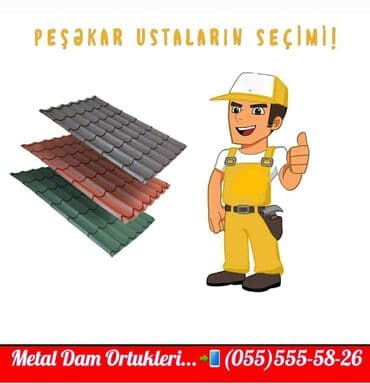 Metal dam örtükləri