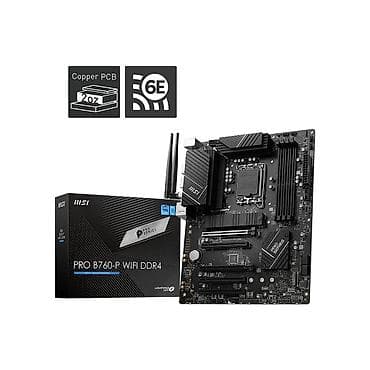 processor i7: MSI PRO B760-P WIFI DDR4 – Intel-in 12, 13 və 14-cü nəsil — 1