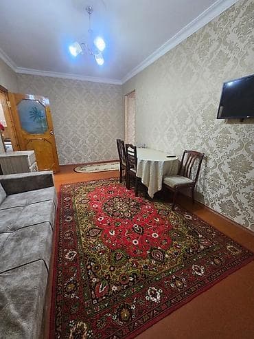 Mənzillərin satışı: Kirayə üçün tam mebellı 2 otaqlı mənzil - Geniş və işıqlı zal: divan — 1