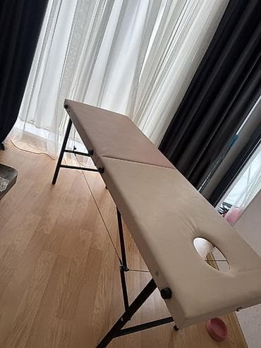 28 may masaj salonu: Portativ masaj masası - İkiqat qatlanan, yüngül və daşınması asan — 2