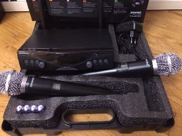 şur mikrafon: Shure DR1 mikrafon 2- mikrafonlu Reqemsal aparat Məsafə tutumu 100 — 4