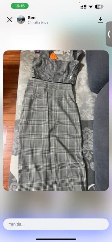 женские юбки шотландки: Мини Юбка, Zara, S — 62