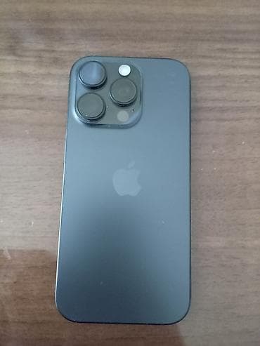 iphone 17 pro satış: IPhone 16 Pro, Qara, Face ID — 2